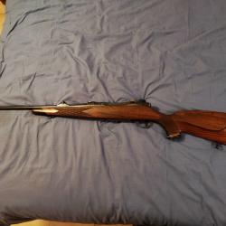 Superbe et rare carabine Sauer 80 en 300 winchester mag équipée d'un stecher