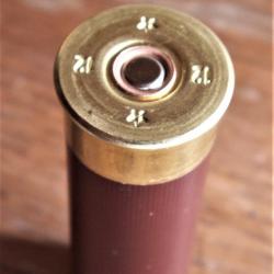 40  DOUILLES CALIBRE 12/70 PLASTIQUE BRUNE