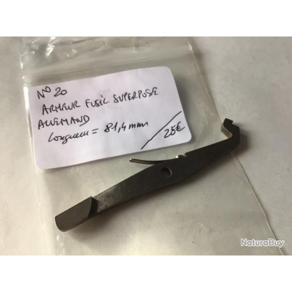 VENDU PAR LE-CUIRASSIER N20 ARMEUR  DE FUSIL ARTISANAL ALLEMAND