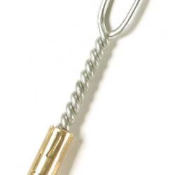 Embout porte-chiffon grand format pour armes lisses filetage M5x0.75 MALE