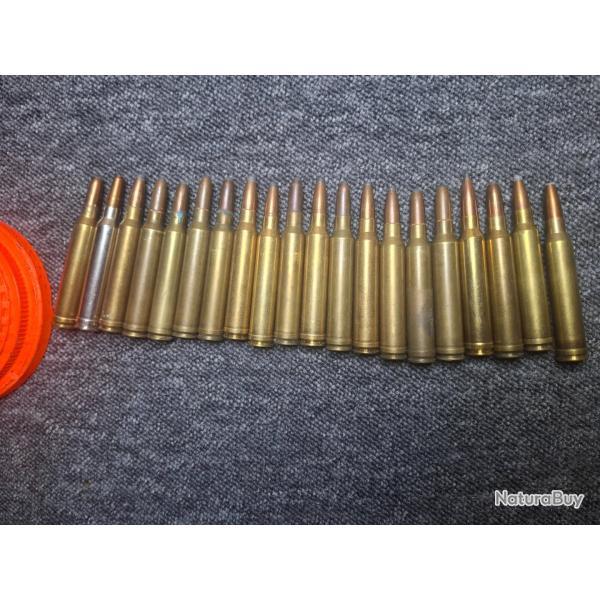 Lot (1) de 20 balles 300 win Diverses marques
