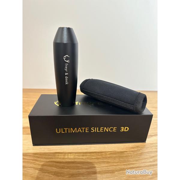 MODRATEUR DE SON FREYR & DEVIK ULTIMATE SILENCE 3D 131 Filetage M14x1 - Calibre 9.5mm