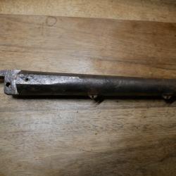 Canon de pistolet à silex canon avec bagues de renfort à la bouche