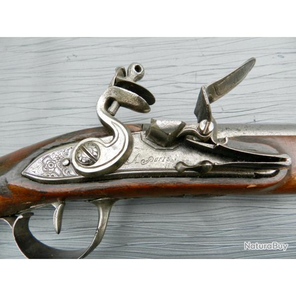 Fusil à silex à un coup - Époque Louis XV
