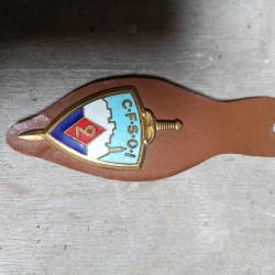 insigne Ecole CFSOI N°2 CENTRE FORMATION SOUS OFFICIERS INFANTERIE ORIGINAL