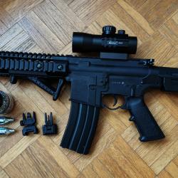 Carabine DPMS SBR CO2 Full Auto 4.5mm BBs