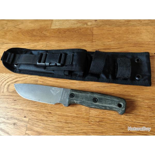 Ontario RBS Afghan Knife, Micarta, QN-9447BM