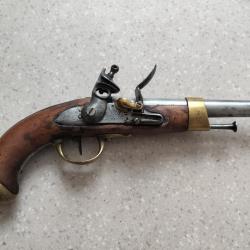 PISTOLET DE CAVALERIE, modèle An XIII, DE LA MANUFACTURE IMPÉRIALE DE SAINT-ÉTIENNE, Premier Empire