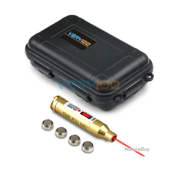 BALLE LASER DE RÉGLAGE CAL  7mm REM MAG + COFFRET ÉTANCHE DE RANGEMENT (3)