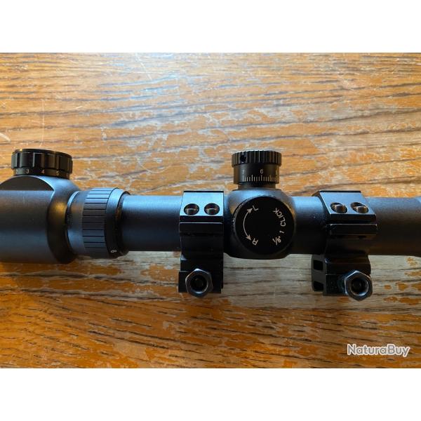 LUNETTE DE TIR 6-24X50 DIGITAL OPTICS 30MM