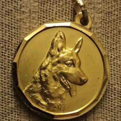 Médaille chien (Berger allemand, Malinois)
