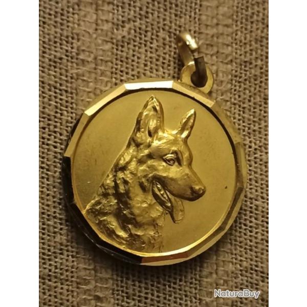 Médaille chien (Berger allemand, Malinois)