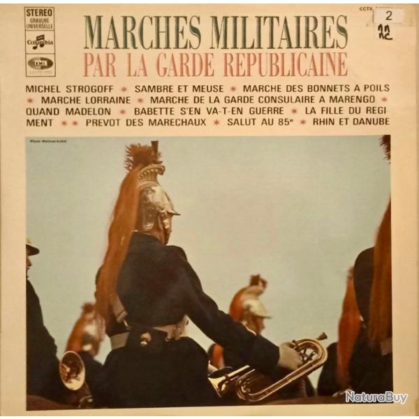 Vinyle Marches Militaires par la Garde Rpublicaine