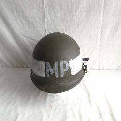 Coiffure - US55861a Casque lourd M-1 des M.P au Vietnam