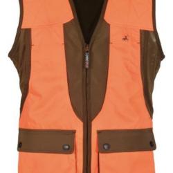 BF* Gilet de chasse Grouse Pro Hunt Kaki Orange