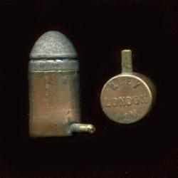 12 mm à broche - marquage en relief : ELEY LONDON 12M