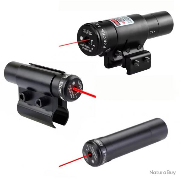 Vise Laser tactique  point rouge Laser de chasse longue Distance, Rail 11/20mm