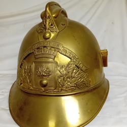 casque de sapeur pompier 1885
