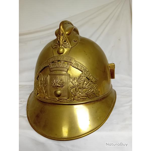 casque de sapeur pompier 1885