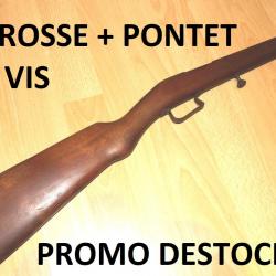 crosse type scolaire bergeron damon flobert etc...9mm ou 22lr - VENDU PAR JEPERCUTE (GE357)