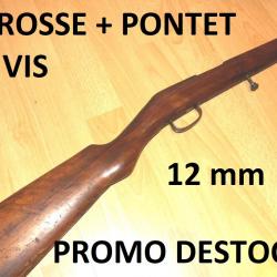 crosse type scolaire bergeron damon flobert etc...calibre 12 mm - VENDU PAR JEPERCUTE (GE358)