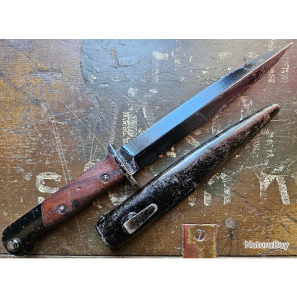 Rare couteau baonnette portugais pour PM m/948