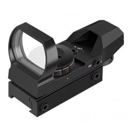 Visée à points rouge/vert chasse optique réfléchissant holographique tactique métal quatre point