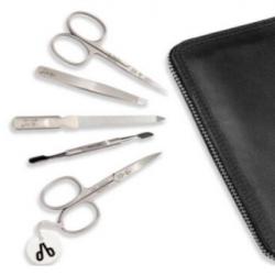 Trousse manucure 5 pièces Alpen soft 6812R.noir