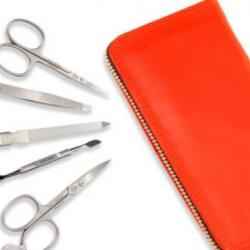 Trousse manucure 5 pièces Alpen soft 6812R.rouge