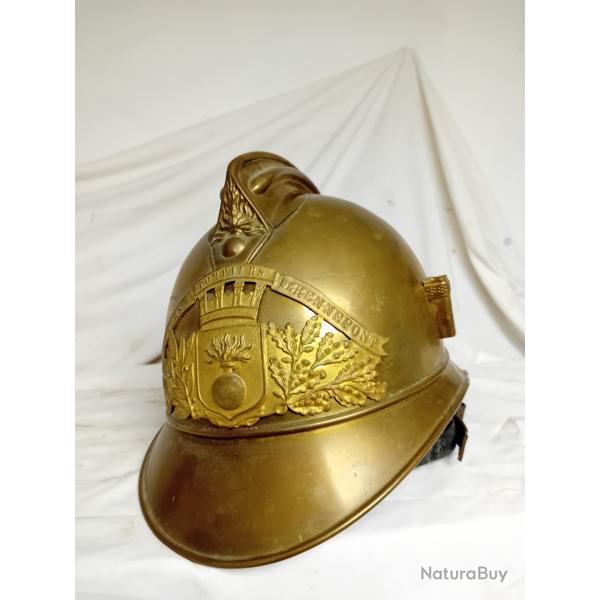 casque de sapeur pompier 1895