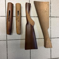 Crosse de fusil et devant