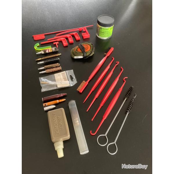 Lots d'couvillons/brosses/grattoirs/drapeaux