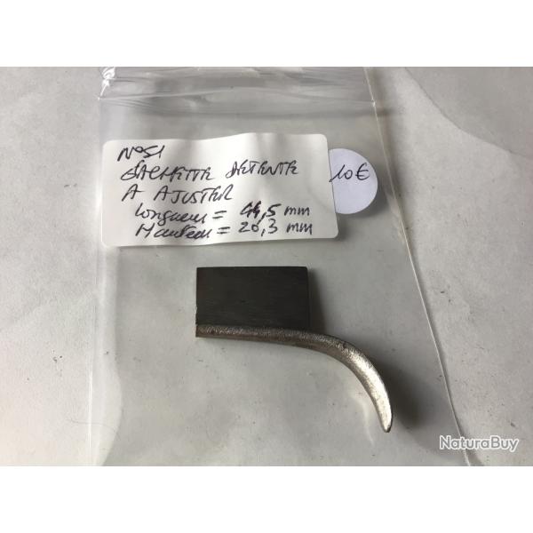 VENDU PAR LE-CUIRASSIER N 51 DETENTE ARRIERE BRUTE A AJUSTER POUR HAMMERLESS