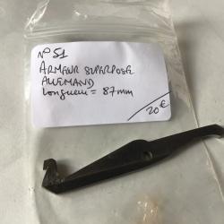 VENDU PAR LE-CUIRASSIER N° 51 ARMEUR SUPERPOSE ALLEMAND