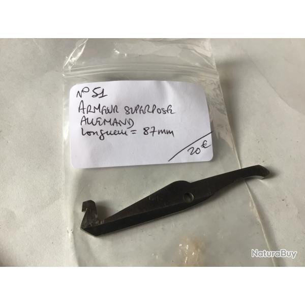 VENDU PAR LE-CUIRASSIER N 51 ARMEUR SUPERPOSE ALLEMAND