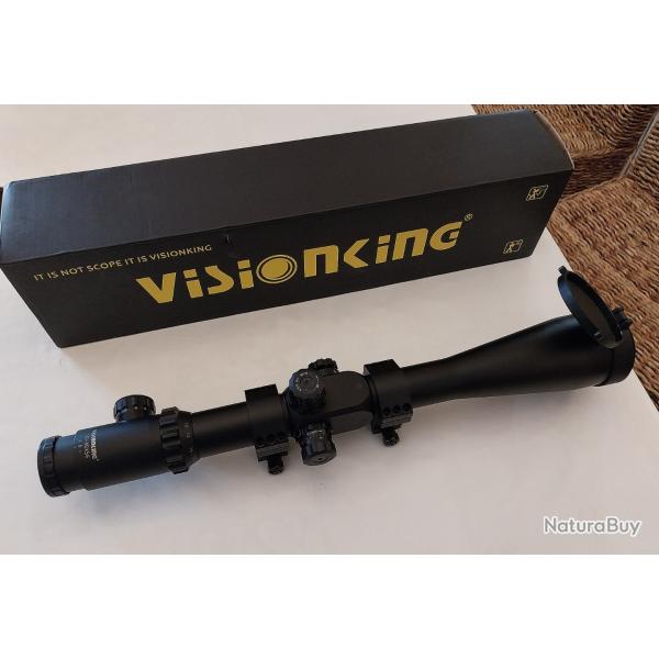Optique de visée VISION KING 10-40 × 56, Jamais montée sur une carabine.