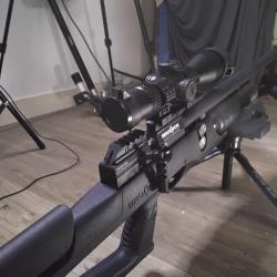 Brocock sniper xr magnum hilite ultra précise, 5.5mm .22, et le bouton sélect puissance 20J BRIDÉE.