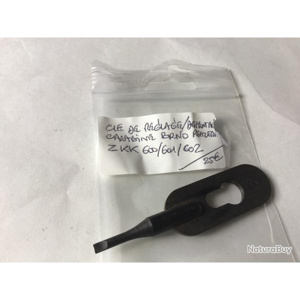 VENDU PAR LE-CUIRASSIER CLE DMONTE PERCUTEUR CARABINE BRNO ZKK 600/601/602