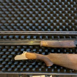 Fusil superposé LANBER UNI FRANCE 12/70 double détentes