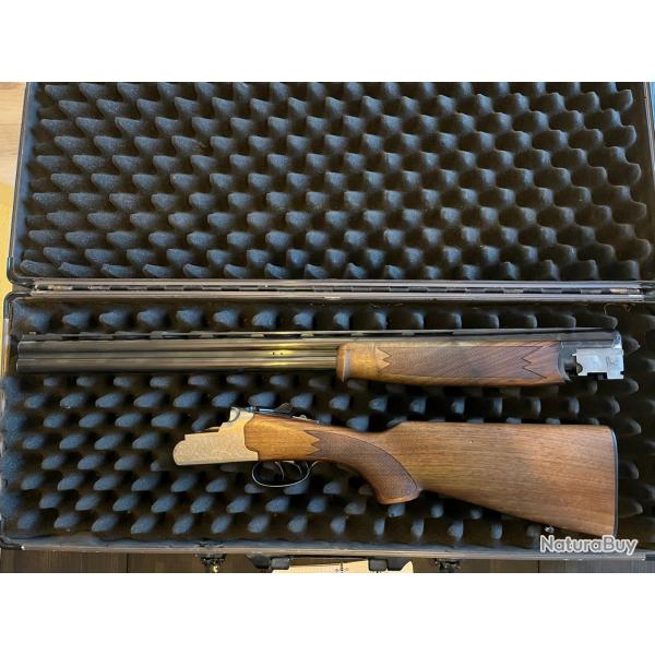 Fusil superposé LANBER UNI FRANCE 12/70 double détentes