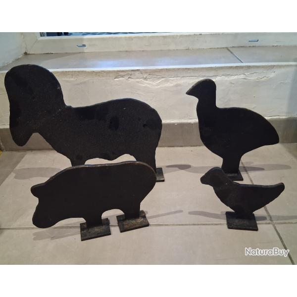 Silhouettes mtalliques tir sportif