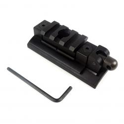 Adaptateur de Rail picatinny et attache grenadière rotative