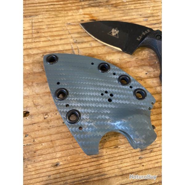 tui Kydex Custom pour KABAR TDI coloris Carbon Foliage