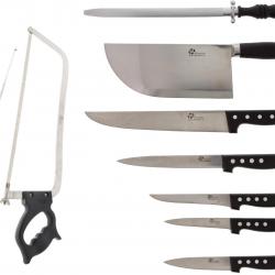 Vente Flash VALISE DE CHASSEUR PROFESSIONNELLE LOT 8 PIECES 1 FUSIL + 1 SCIE + 1 COUPERET 1 87