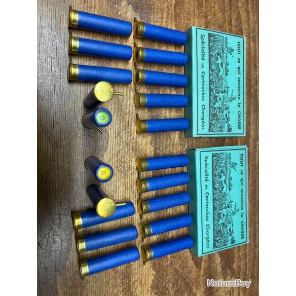 Cartouches  broche calibre 14 mm