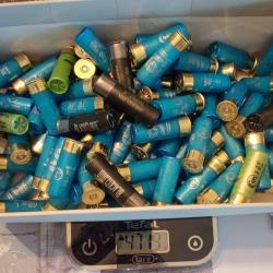 Lot de 4kg700 de  cartouches substitut calibre 12