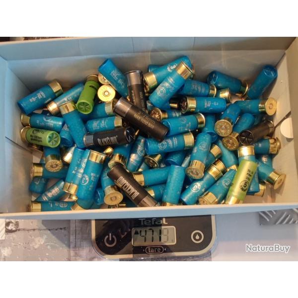 Lot de 4kg700 de  cartouches substitut calibre 12