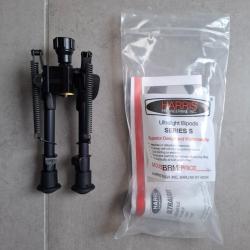 Bipied Harris Series S mod.BRM-S 6 positions Tête articulée 6-9" adaptateur picatinny - occasion