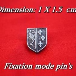 Insigne-pin's blason Empereur Charlemagne