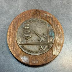 Plaque murale École Navale - Groupe Écoles du Poulmic - Marine Nationale